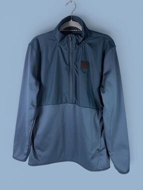 UNDER ARMOUR Storm Water Repellant 1/2 Zip Pullover Shirt Mens Sz Medium